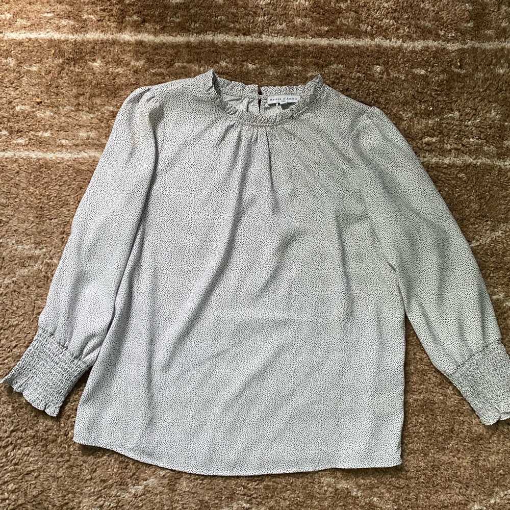 Masion d’ Amelie long sleeve blouse